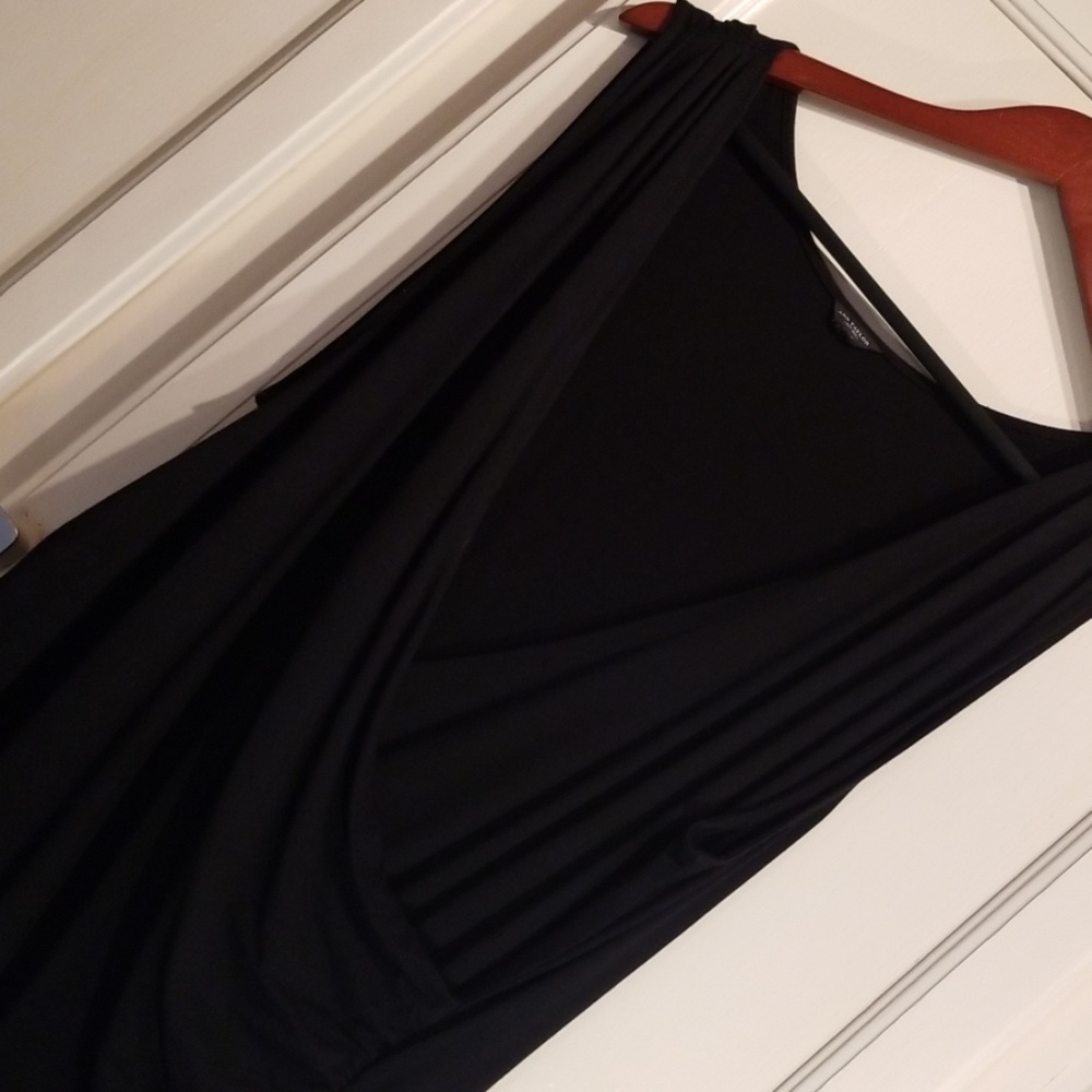 Ann Taylor mid chin black dress